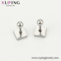 Bijoux de boucles d&#39;oreilles des femmes E-612 Xuping Fashion, boucles d&#39;oreille en forme de carré de conception géométrique